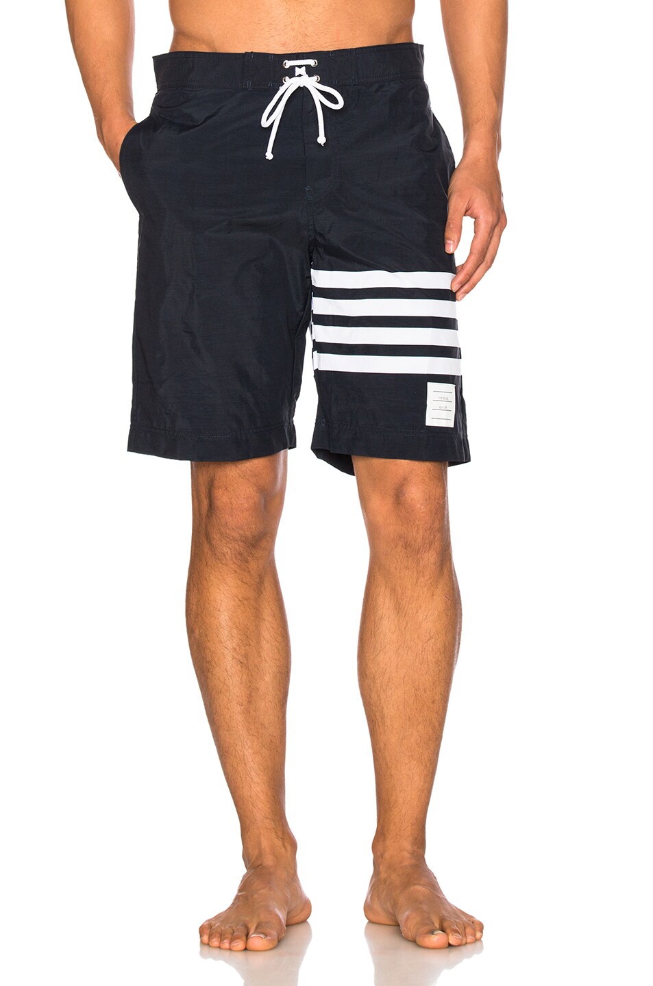 Image 1 of Thom Browne Board Shorts in Navy