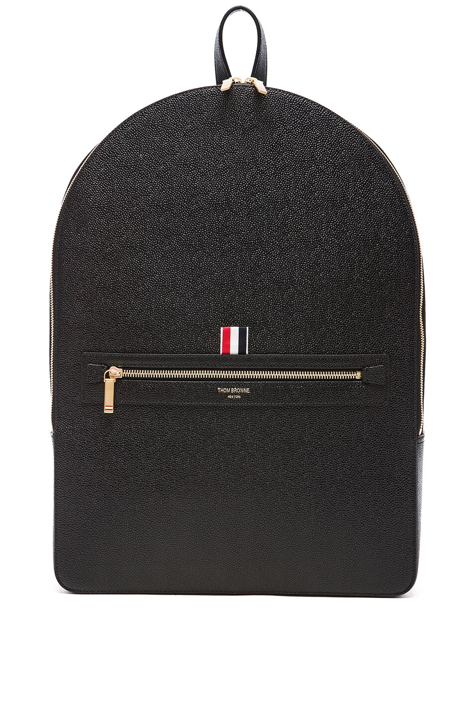Image 1 of Thom Browne Pebble Grain Backpack in Black