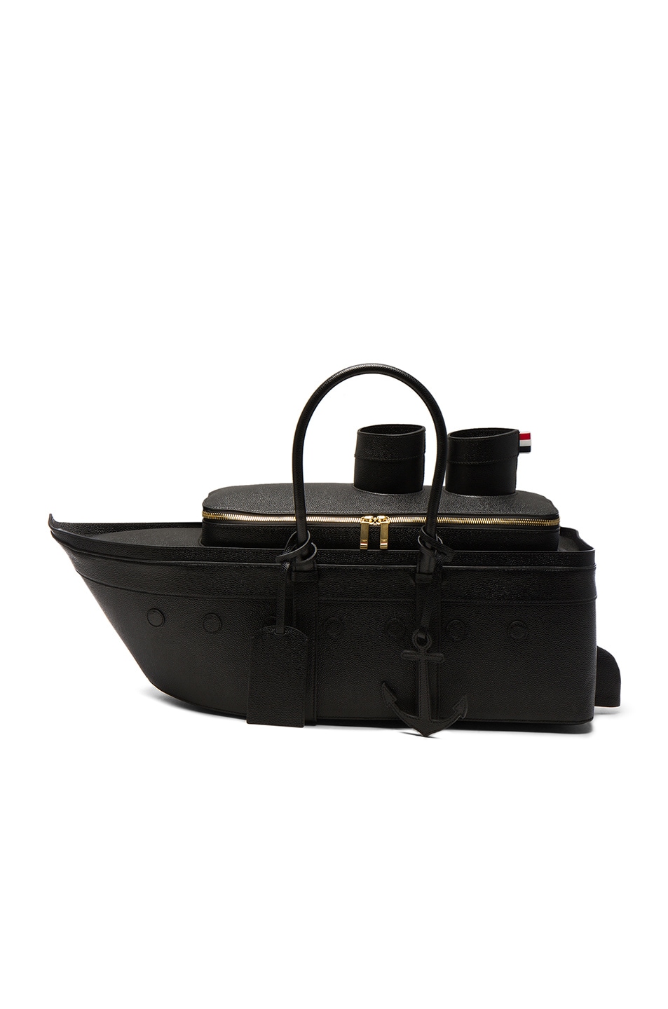 Image 1 of Thom Browne Cruise Liner Bag in Black
