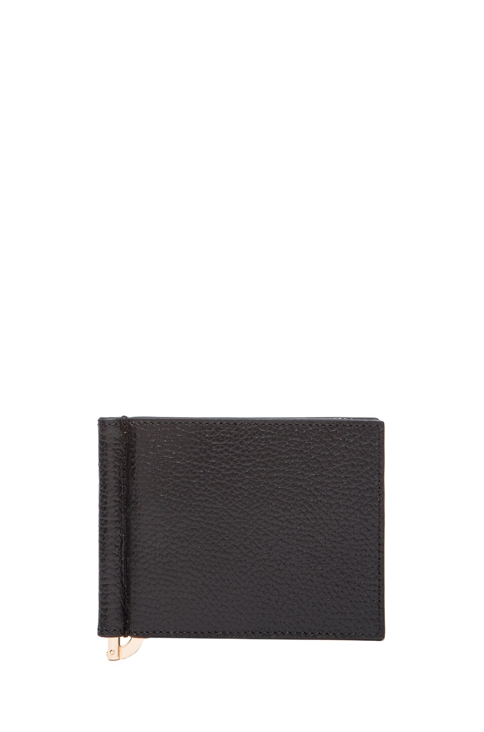Image 1 of Thom Browne Billfold with Money Clip in Black