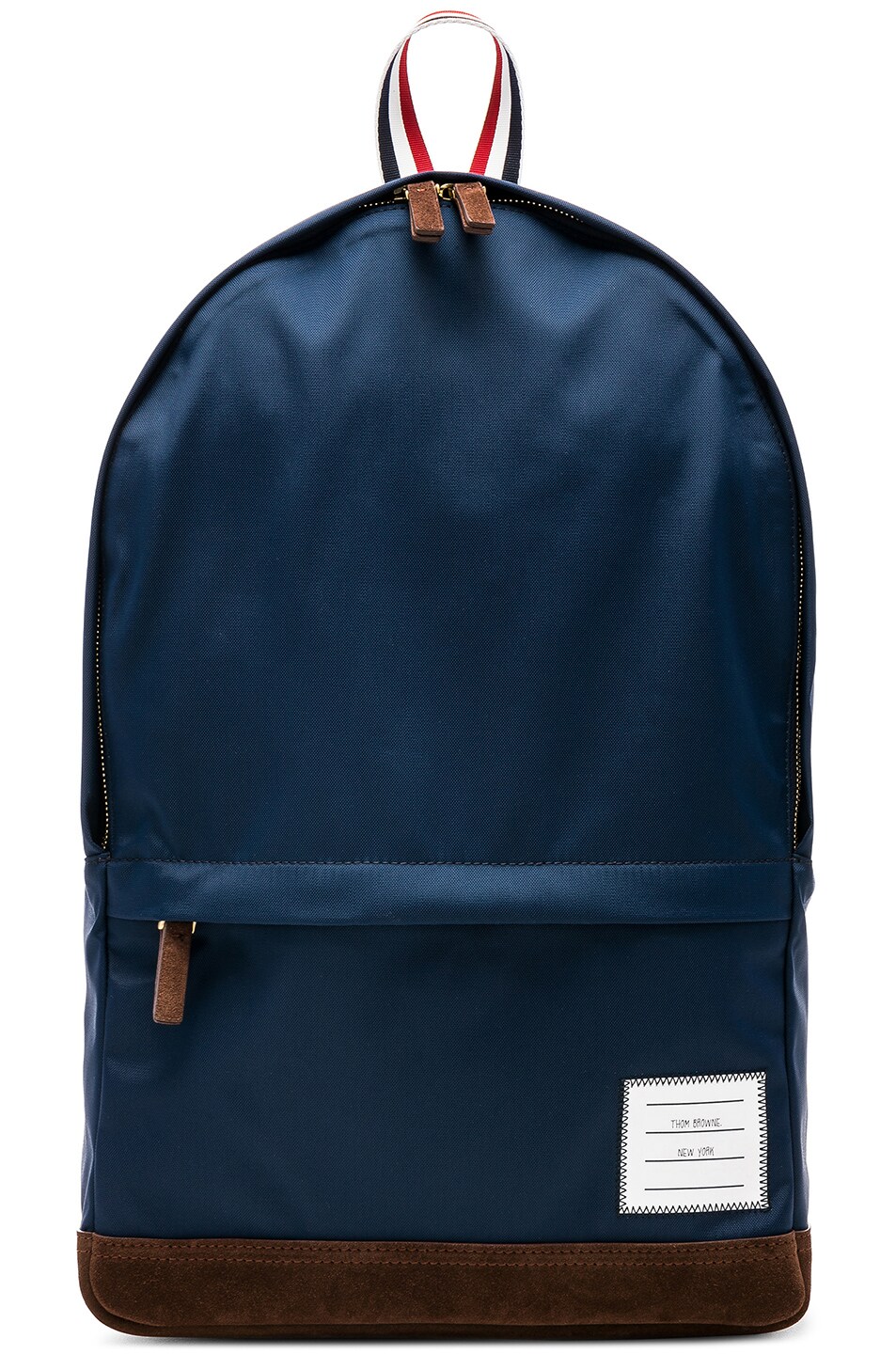 Image 1 of Thom Browne Nylon Tech Unstructured Backpack in Navy