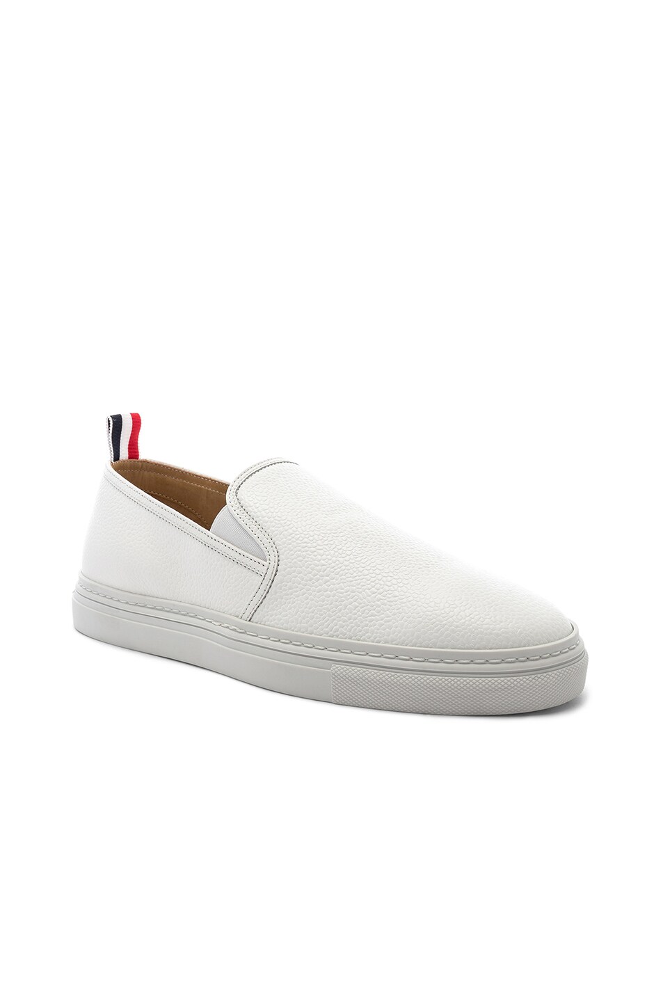 Image 1 of Thom Browne Slip On Trainer in White
