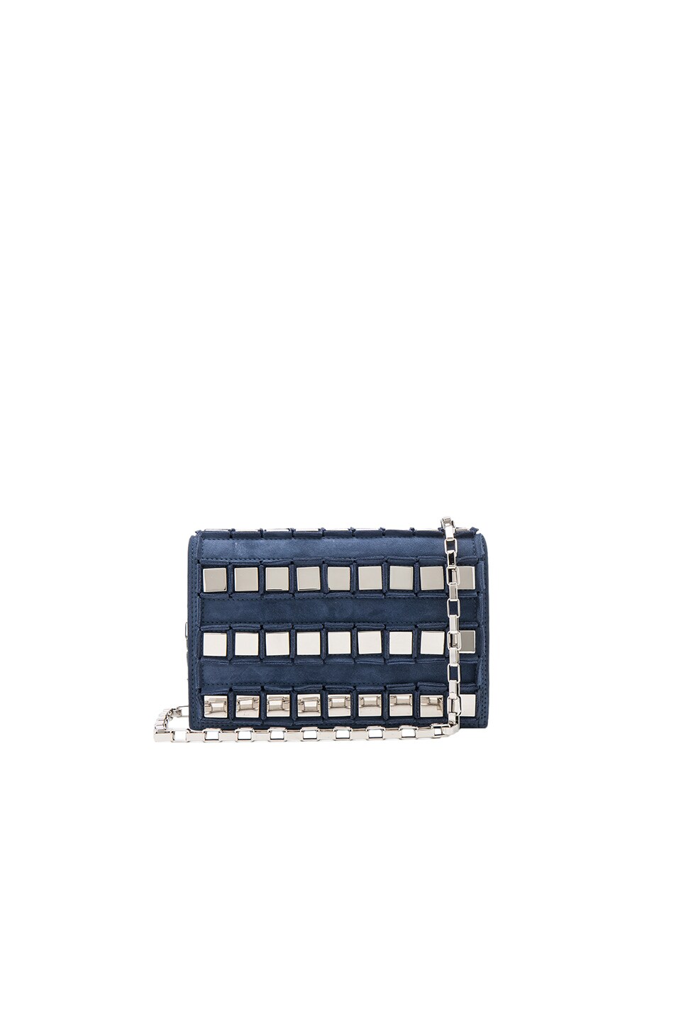 Image 1 of Tomasini Ross Bag in Navy Mare & Silver