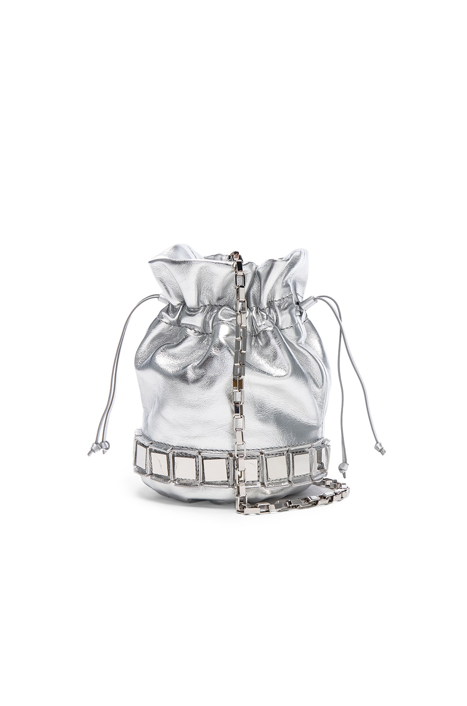 Image 1 of Tomasini Lucile Bag in Silver & Silver