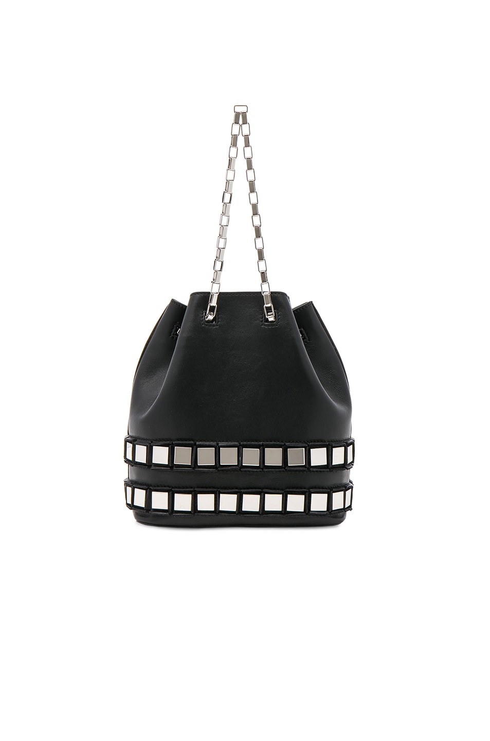 Image 1 of Tomasini Rosie Bag in Black & Silver