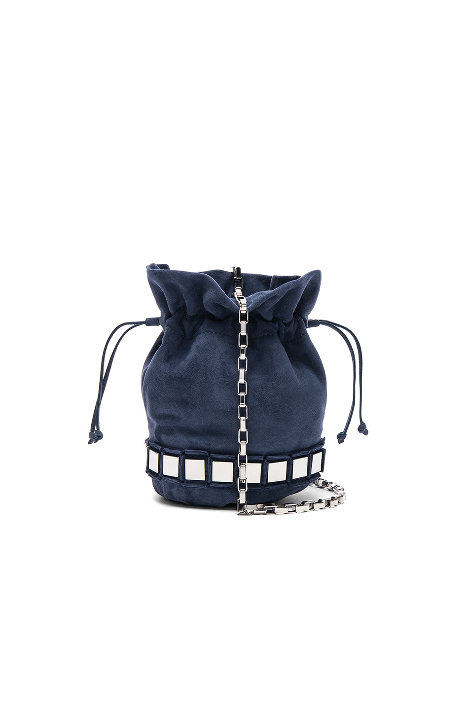 Image 1 of Tomasini Lucile Bag in Navy Mare & Silver