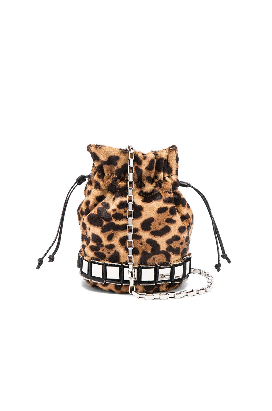 Image 1 of Tomasini Lucile Bag in Leopard & Silver