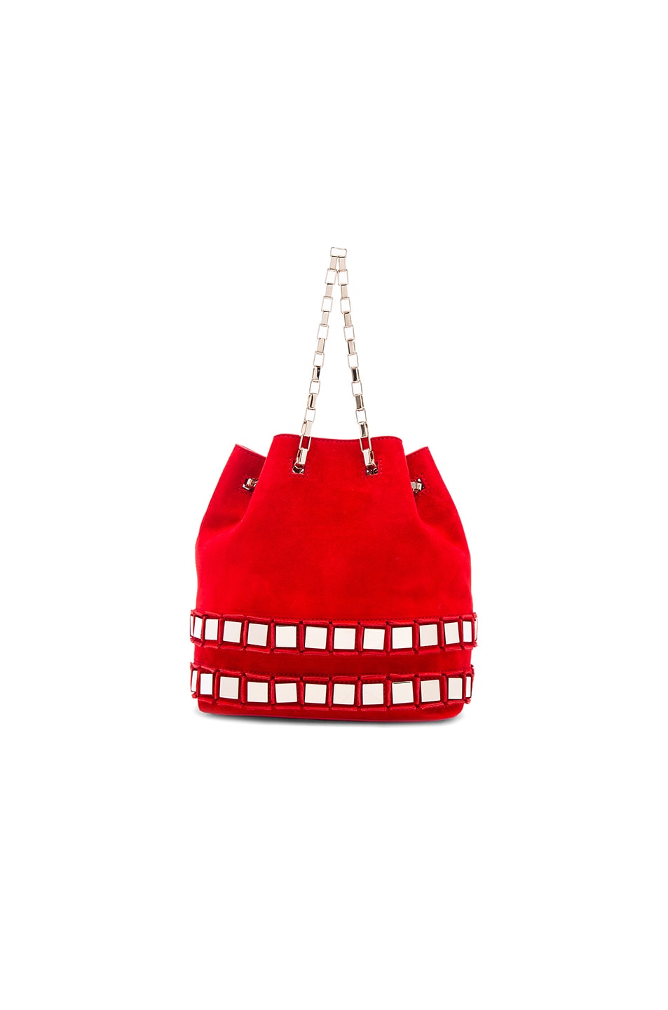 Image 1 of Tomasini Rosie Bag in Red & Light Gold