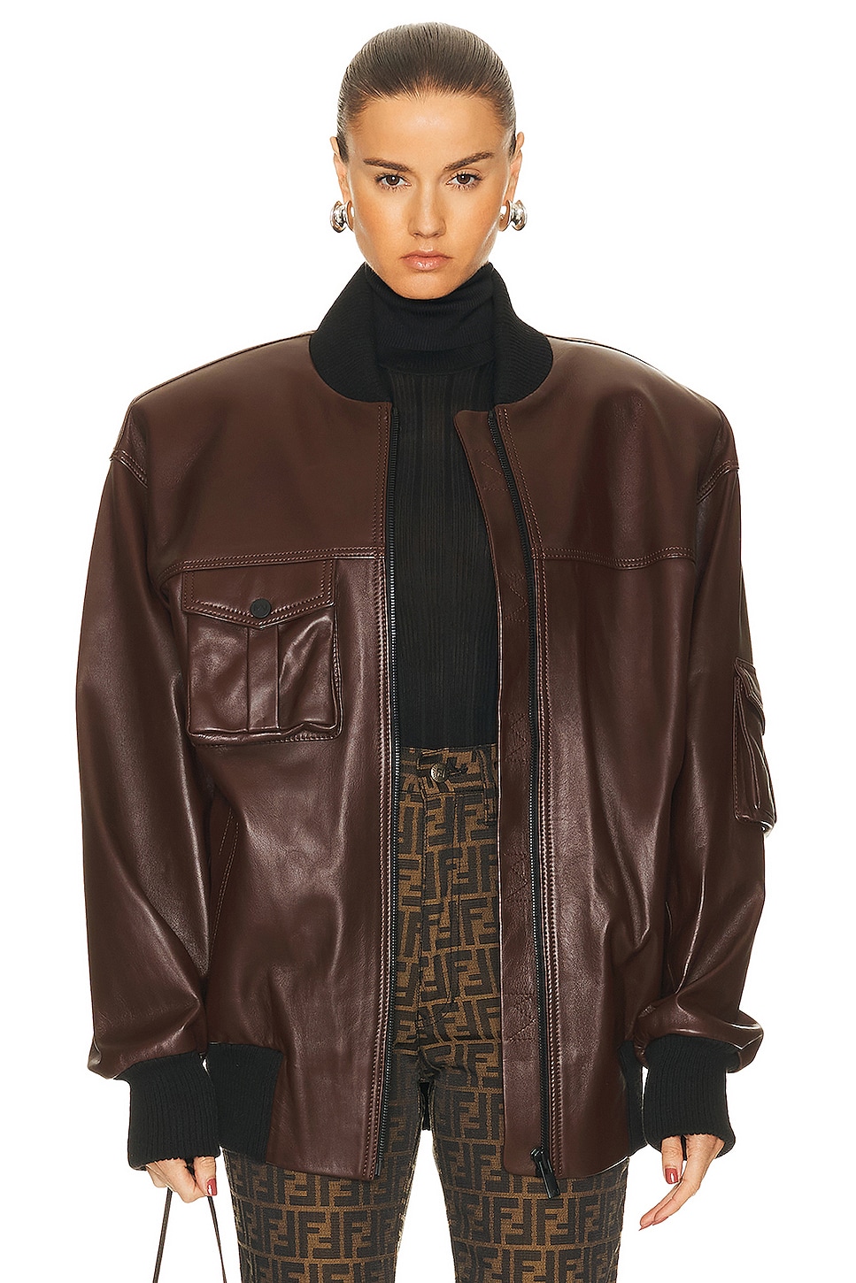 Image 1 of THE MANNEI Le Mans Jacket in Brown