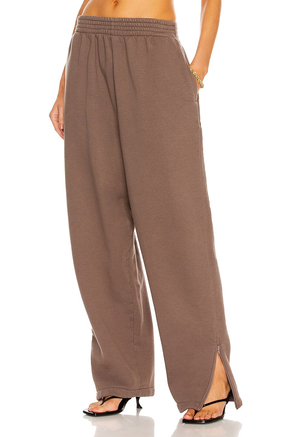 Image 1 of THE MANNEI Bushra Sweatpant in Taupe