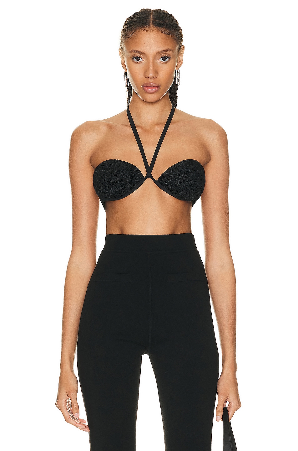 Image 1 of THE MANNEI Lima Bra Top in Black