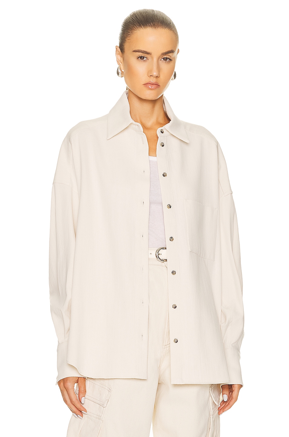 Image 1 of THE MANNEI Bilbao Shirt in Off White