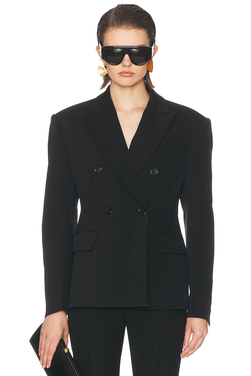 The Frankie Shop Doyer Cinched Blazer