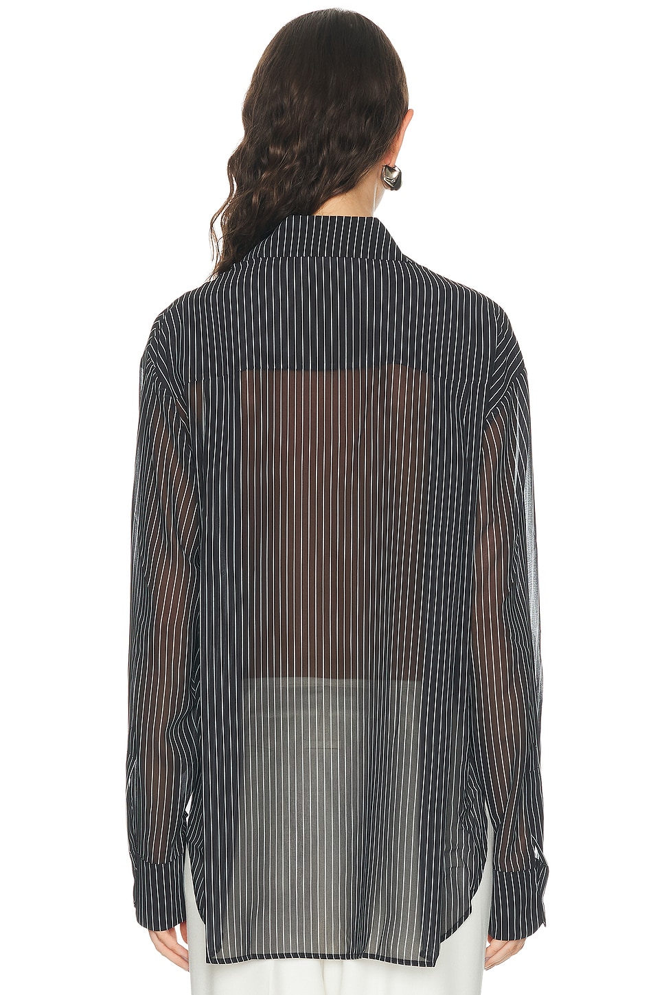 The Frankie Shop Peri Striped Shirt