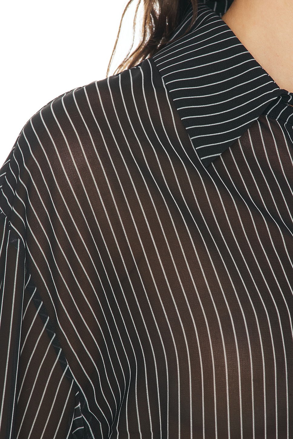 The Frankie Shop Peri Striped Shirt