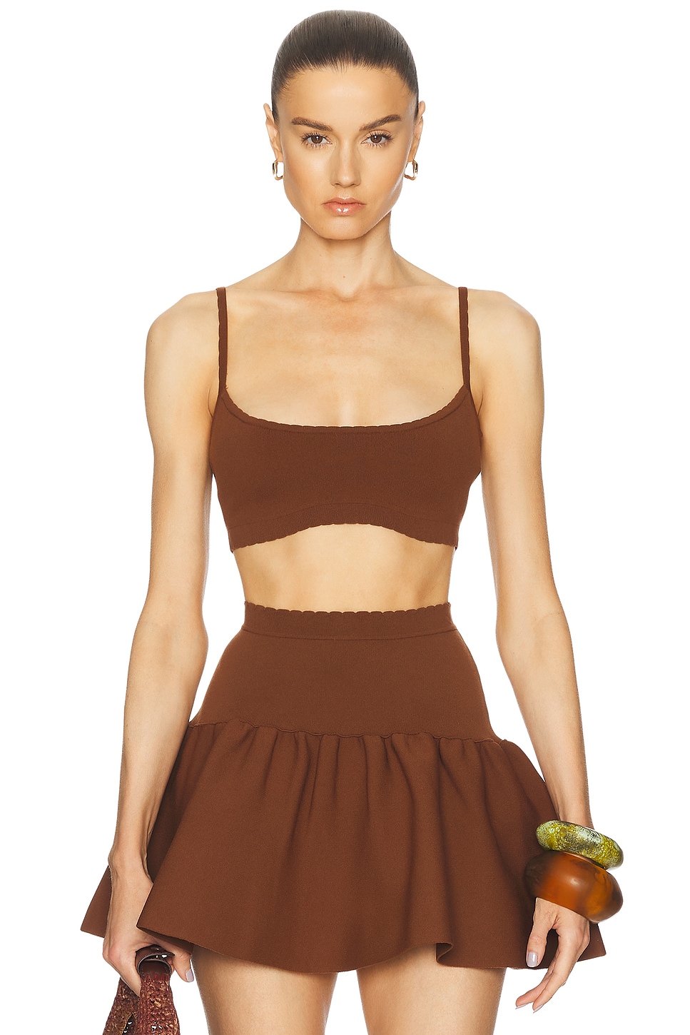 Image 1 of Tropic of C Julia Top in Tobacco