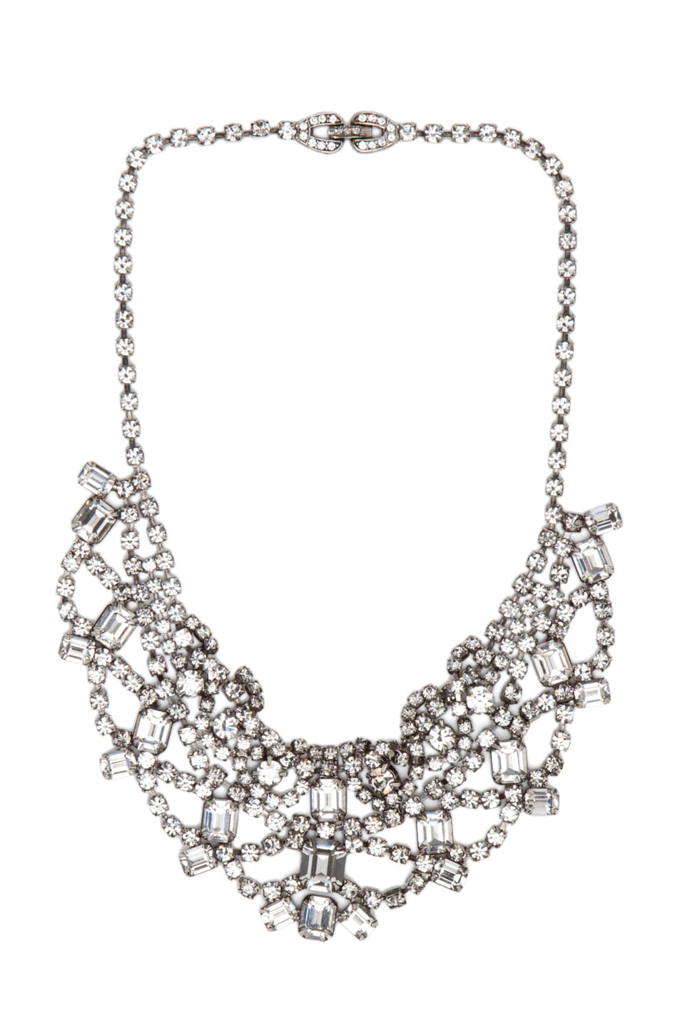 Image 1 of Tom Binns Crystal Necklace in White