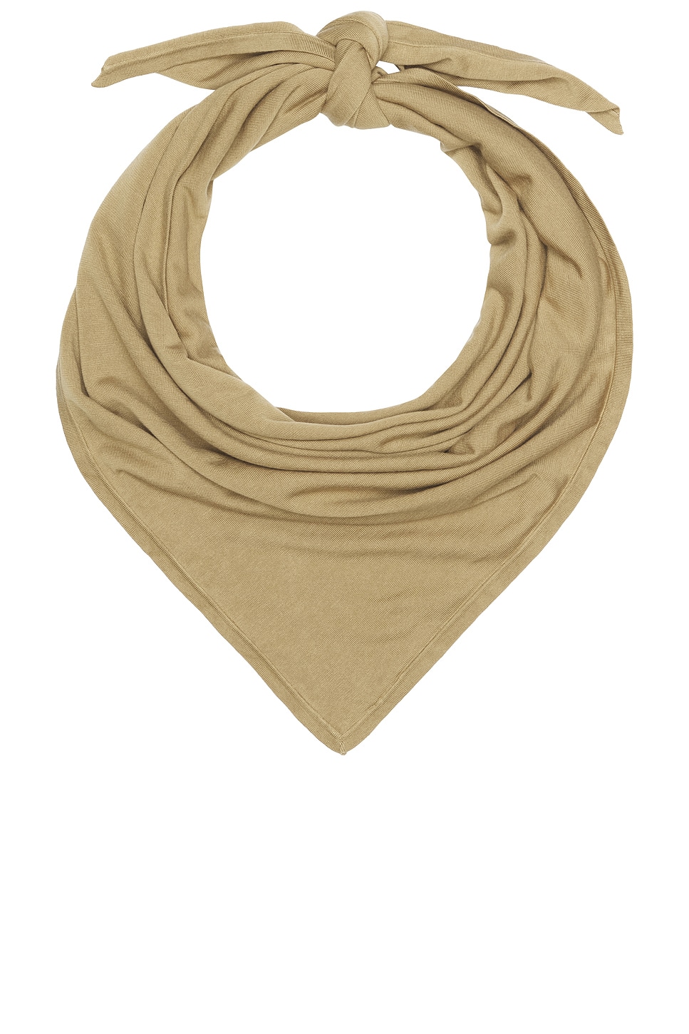 Toteme Large Square Scarf in Tan