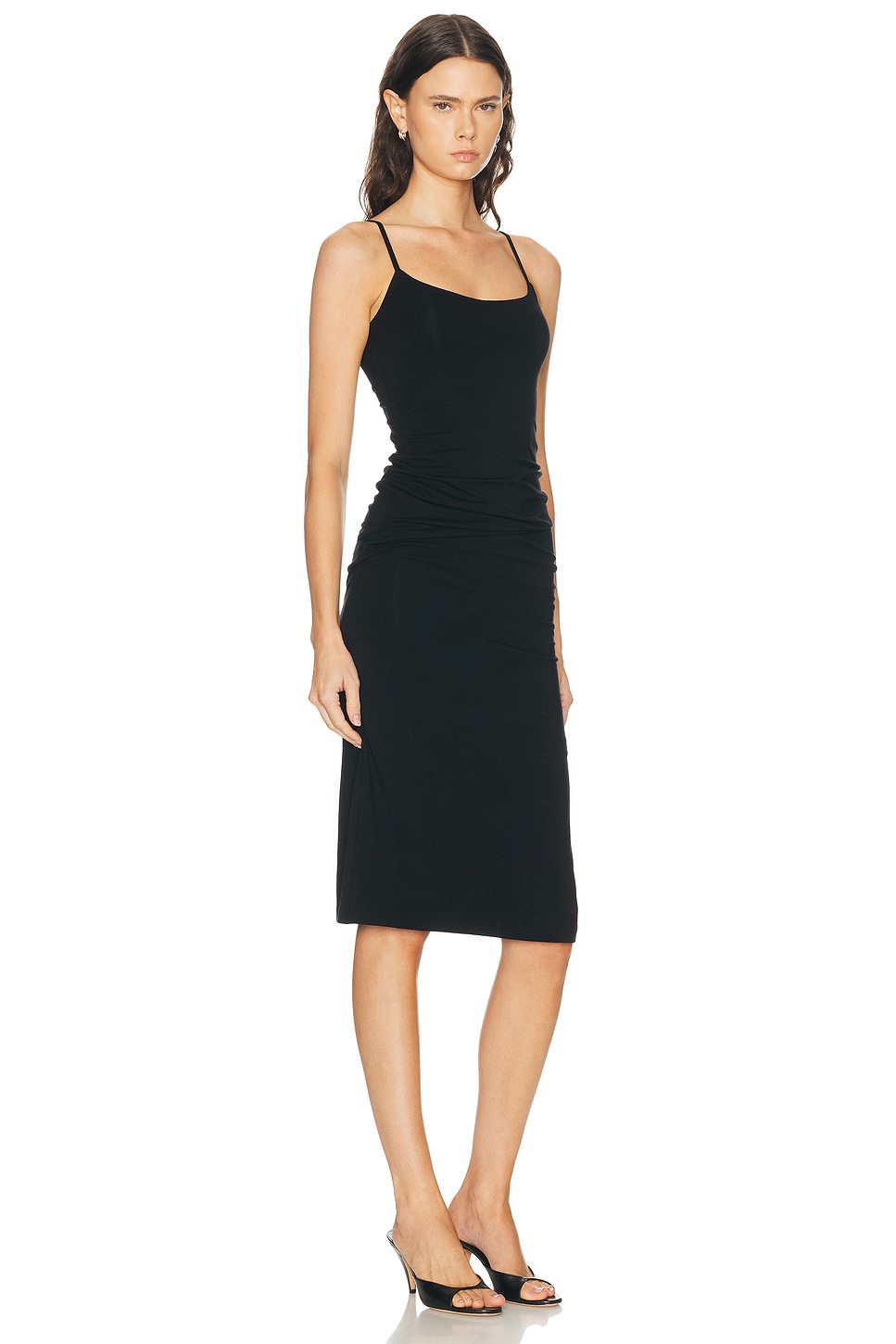 Draped Slip Dress