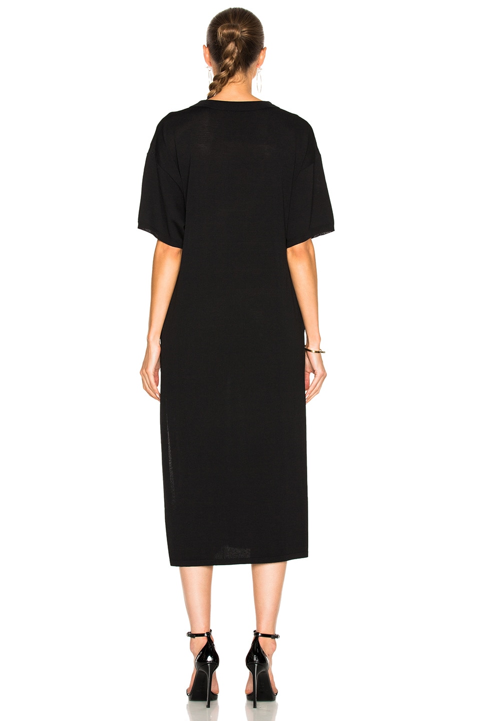 Toteme Belize Dress in Black | FWRD