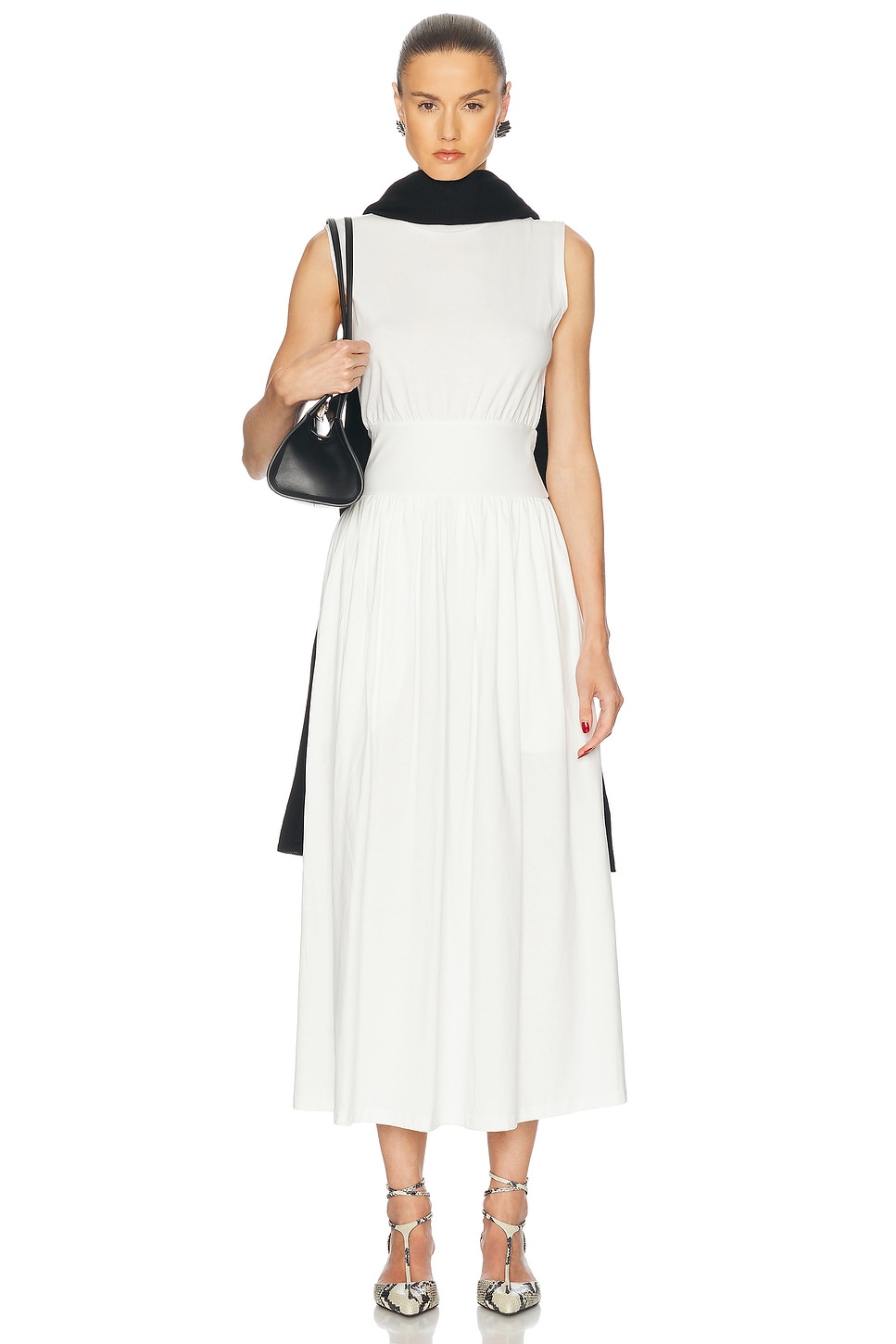 TOTEME Sleeveless Cotton Tee Dress thumbnail
