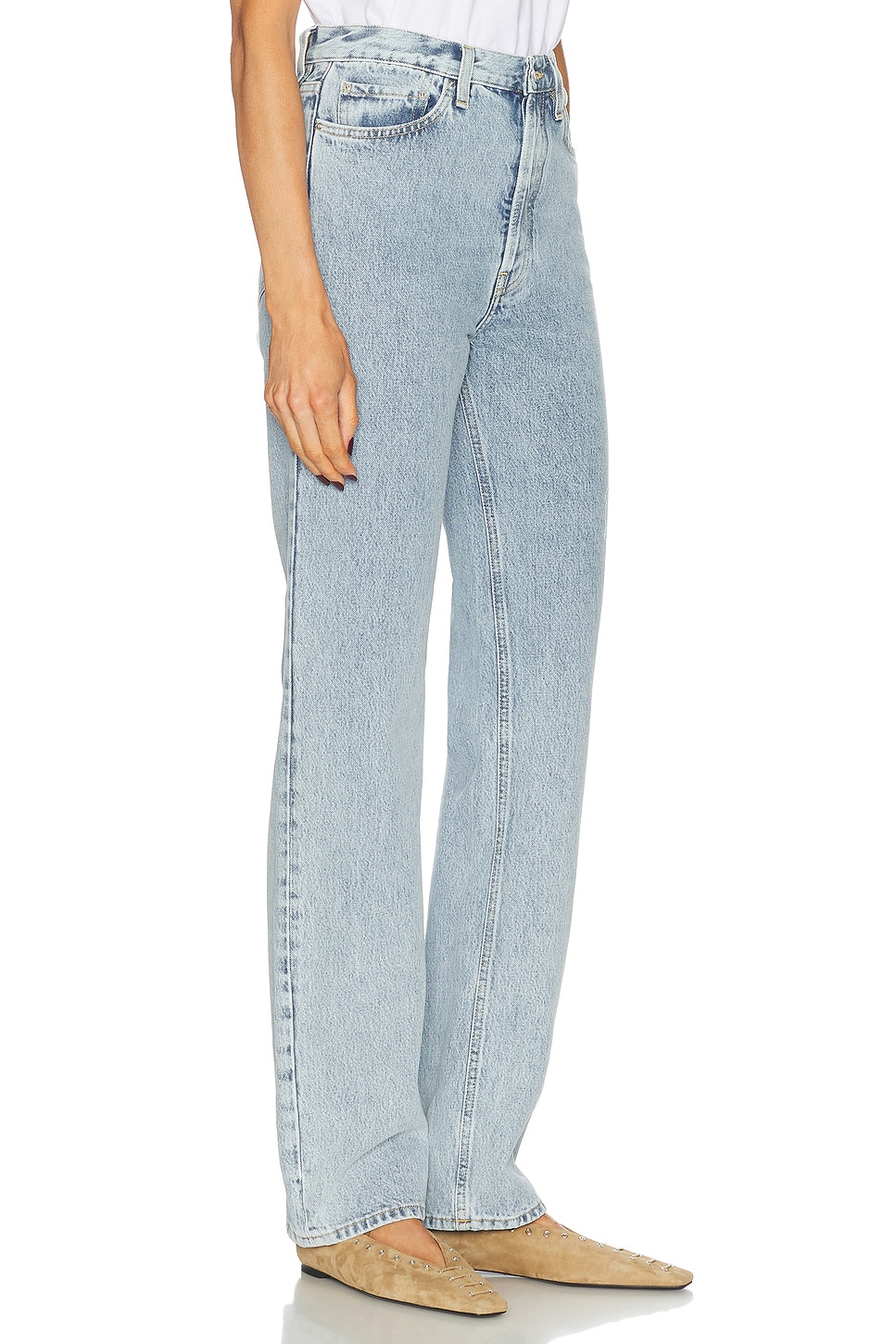 Totême Classic Cut Full Length In Cool Blue