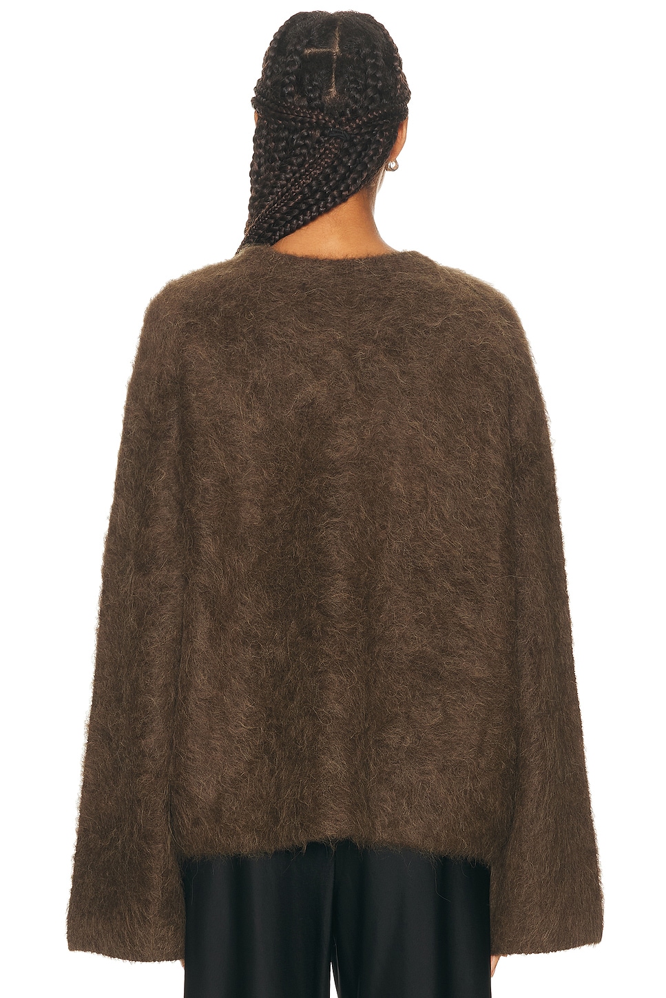 TOTEME Boxy Alpaca Knit Sweater
