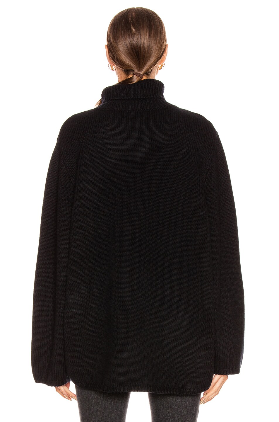 Toteme Cambridge Sweater in Black | FWRD