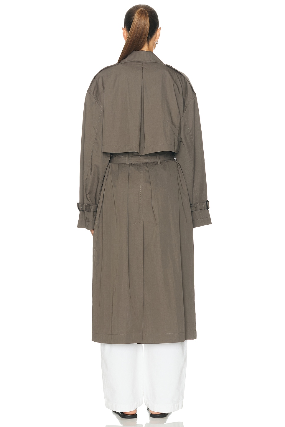 Crisp Summer Trench Coat