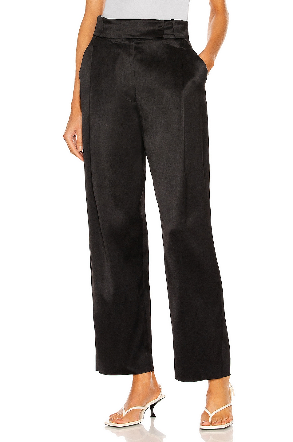 Image 1 of Toteme City Sport Trousers in Black