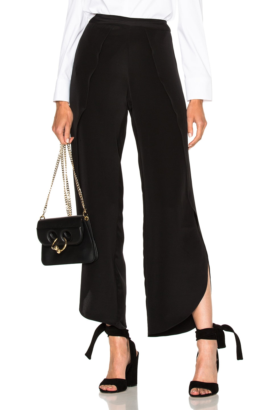 Image 1 of Toteme Toulon Pant in Black
