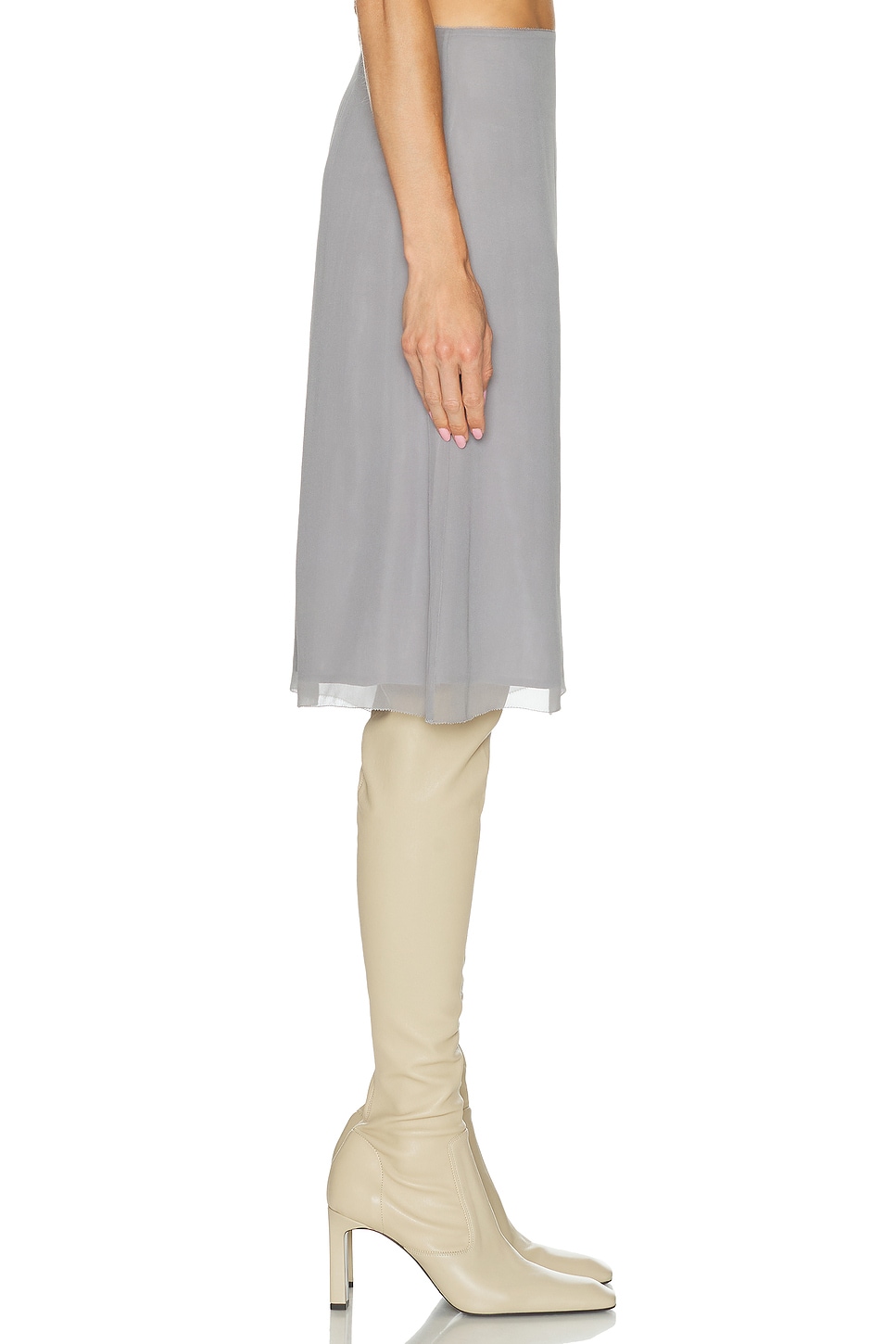 TOTEME Chiffon Slip Skirt