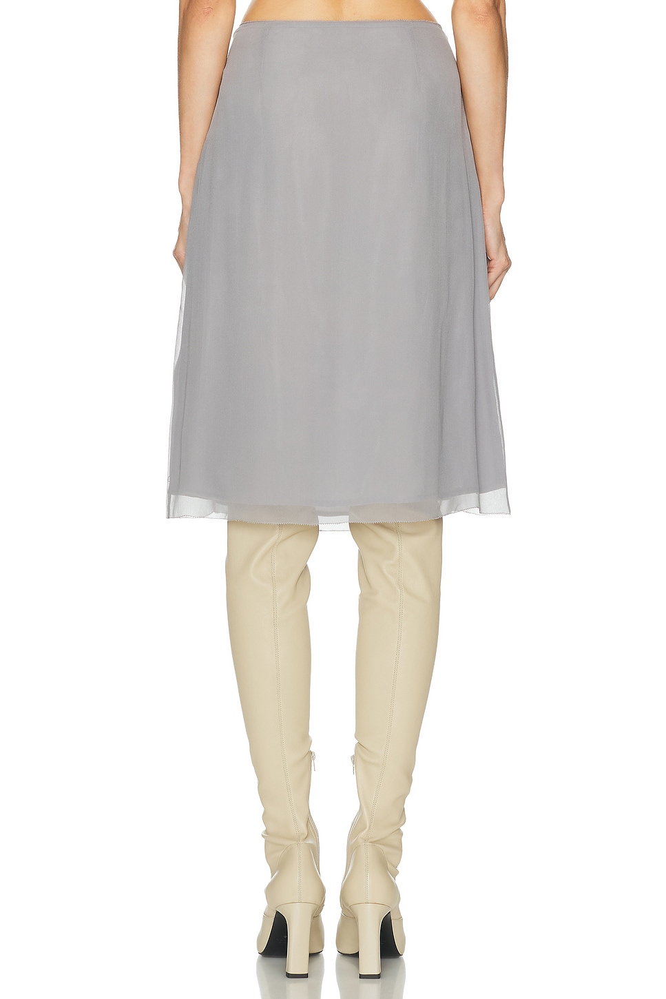 TOTEME Chiffon Slip Skirt