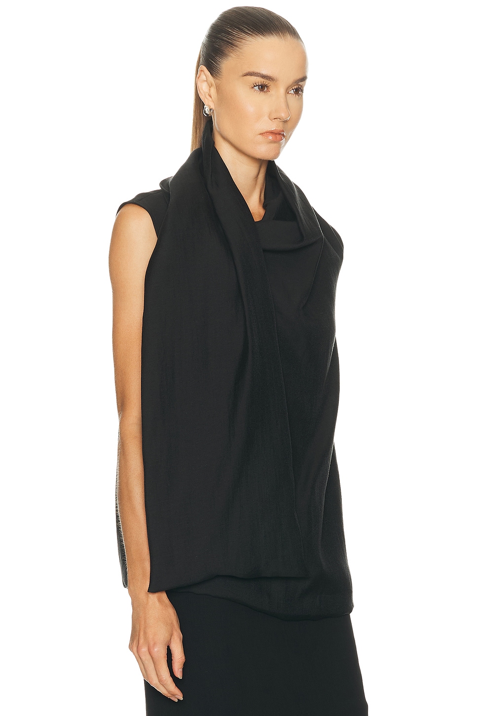 Totême Scarf Blouse In Black