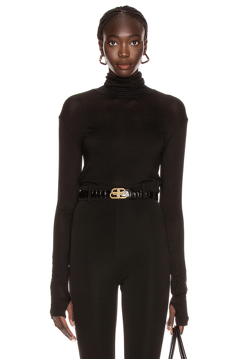 Image 1 of Toteme Arenzano Top in Black