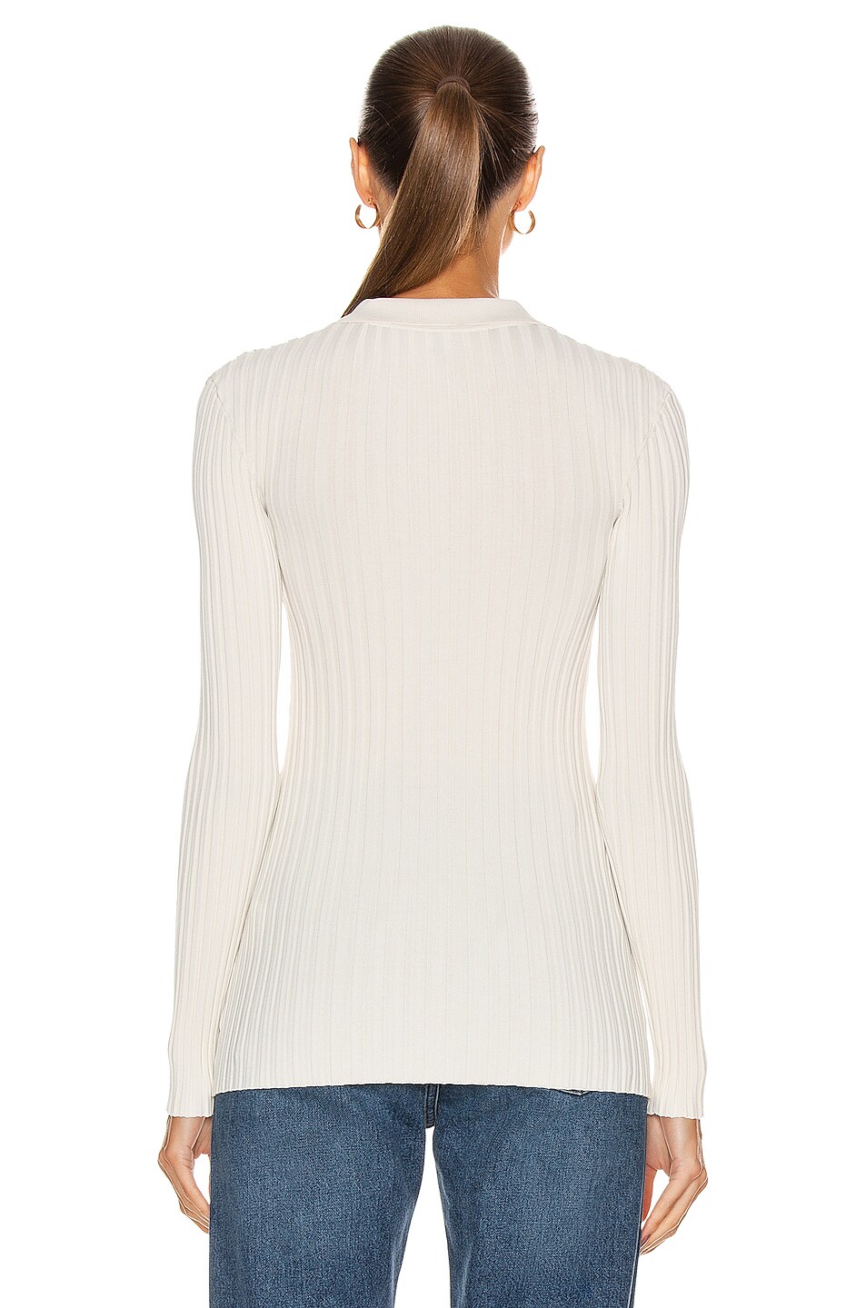 Toteme Arradon Top in Ivory | FWRD