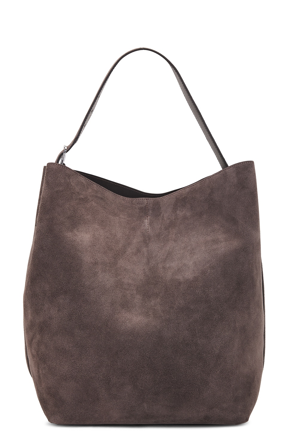 Totême Belted Tote Bag In Granite