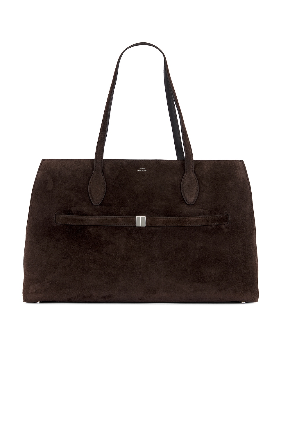 Totême Suede Lounge Tote Bag In Brown