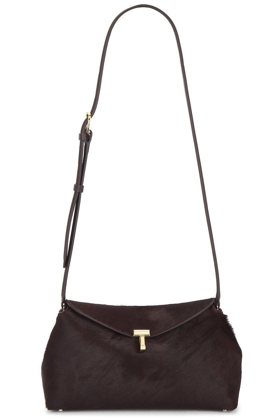 Toteme T-Lock Pony Hair Clutch