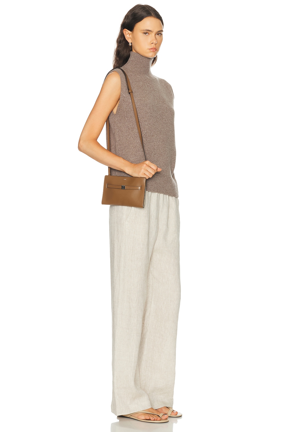 Toteme Belted Leather Crossbody Bag | Thumbnail 2