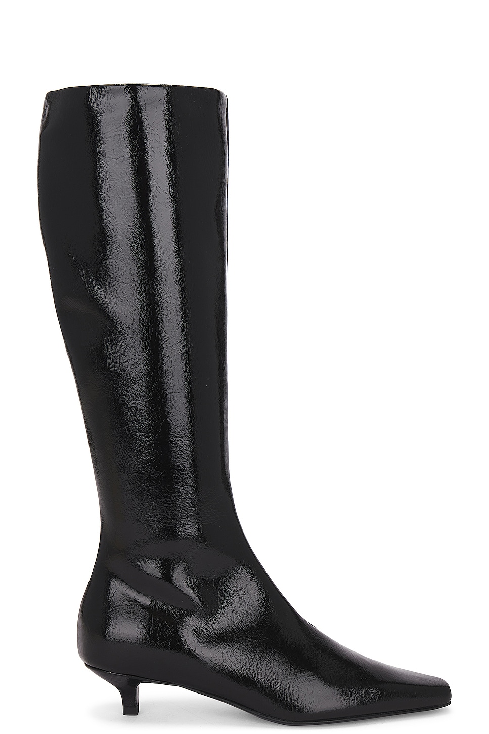 Image 1 of Toteme Slim Knee High Boot in Black