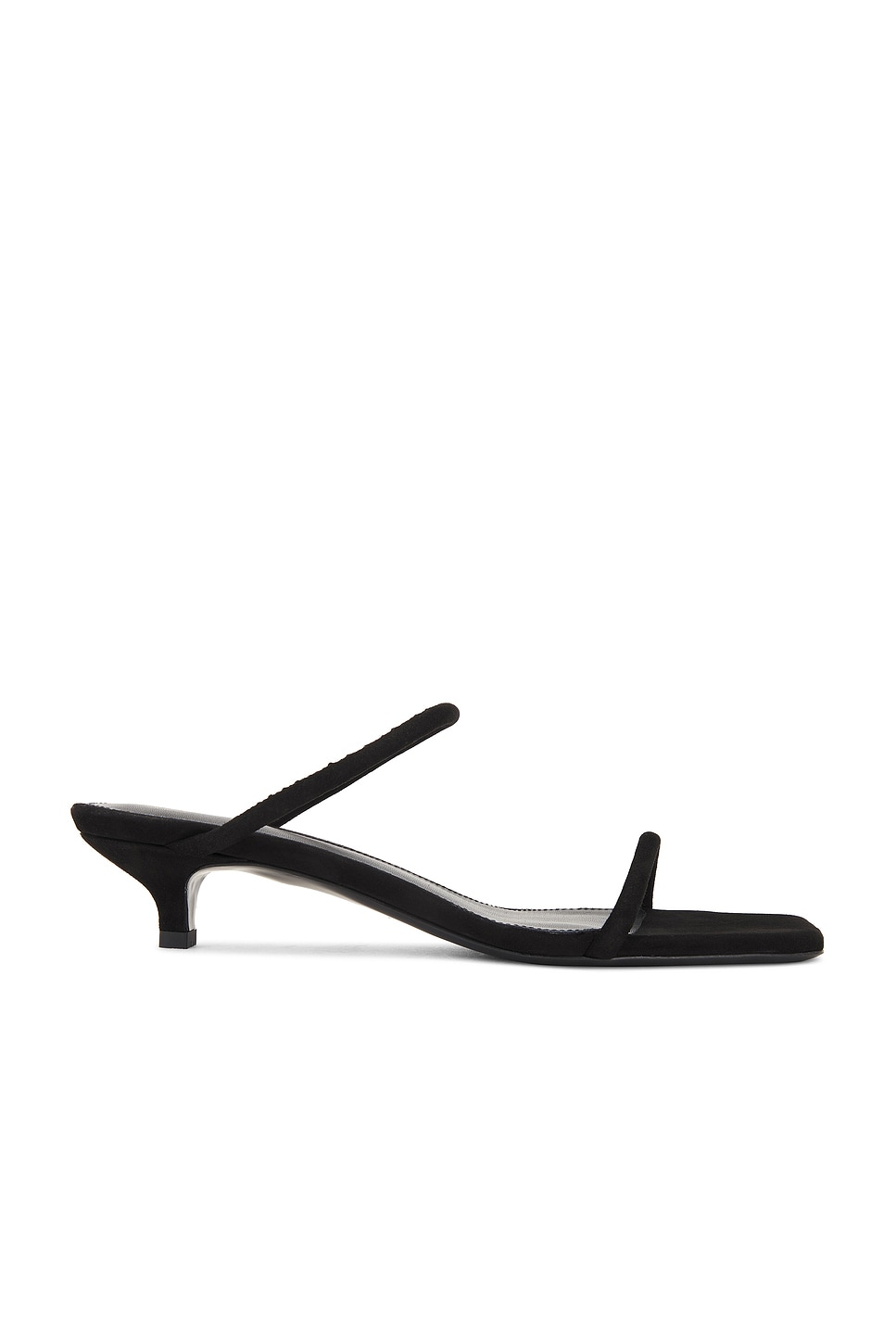 Shop Totême Minimalist Sandals In Black