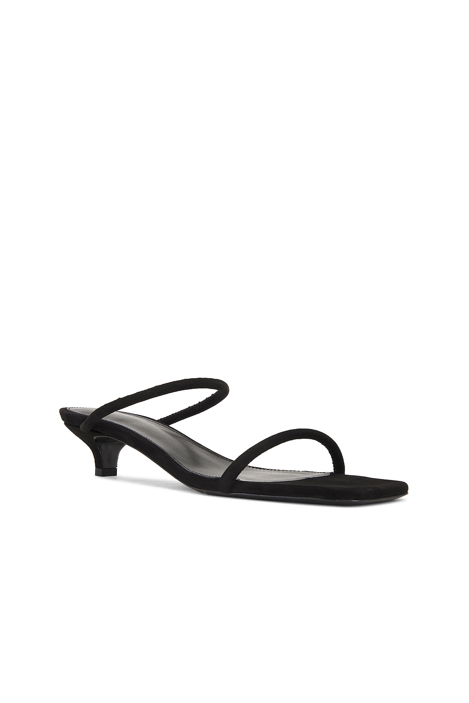 Shop Totême Minimalist Sandals In Black