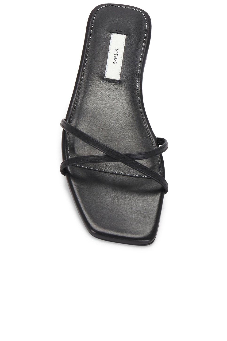TOTEME Leather Crossover Slide thumbnail