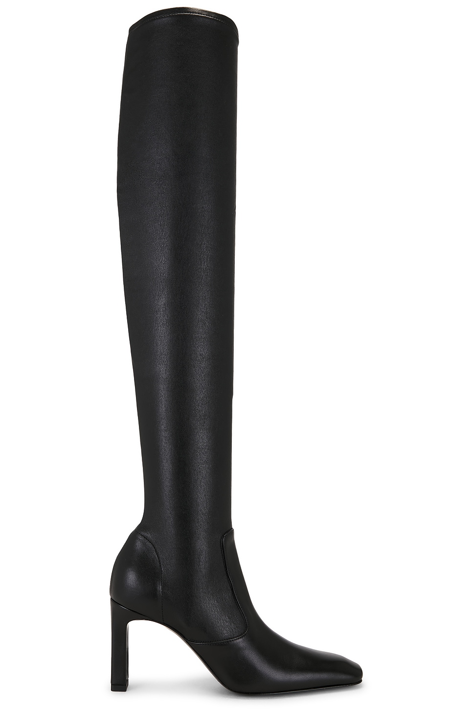Image 1 of Toteme Nappa Over-The-Knee Boot in Black