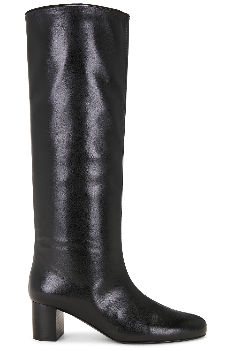 Totême Downtown Nappa Knee-high Boots In Black