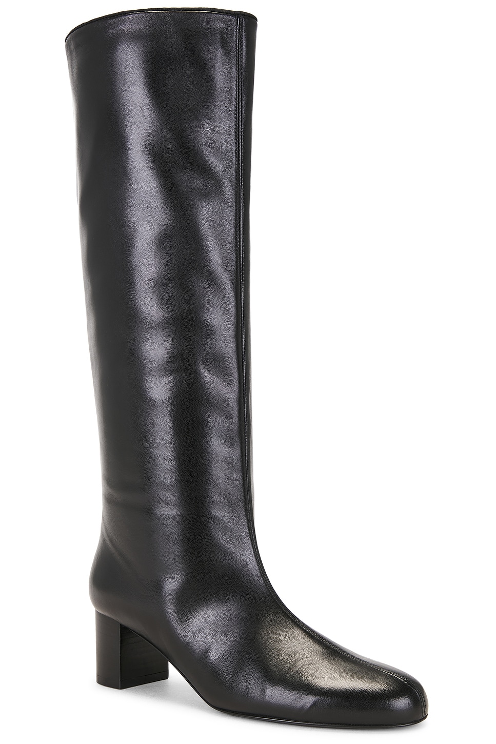Totême Downtown Nappa Knee-high Boots In Black