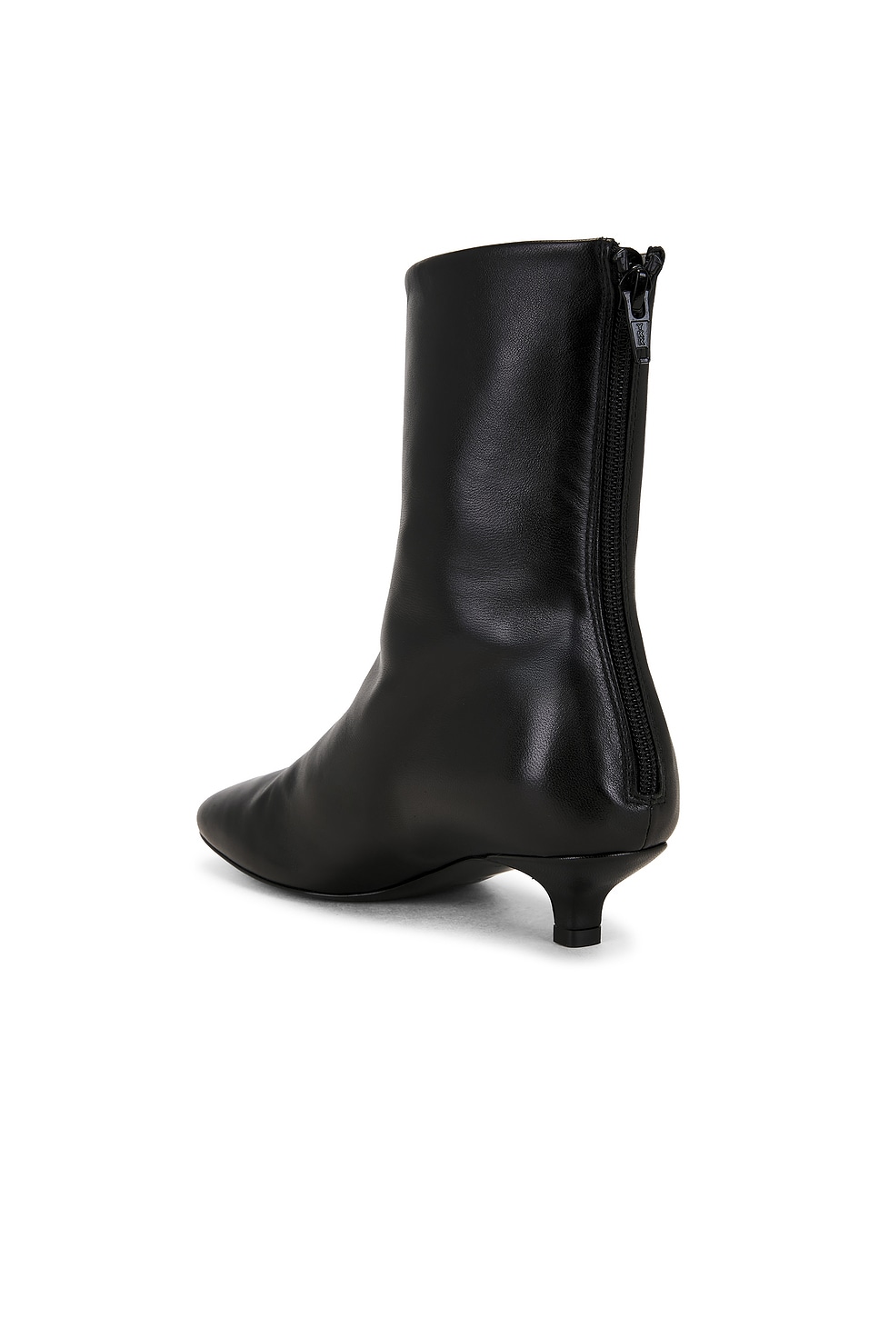 Toteme Day Nappa Ankle Boots in Black | FWRD