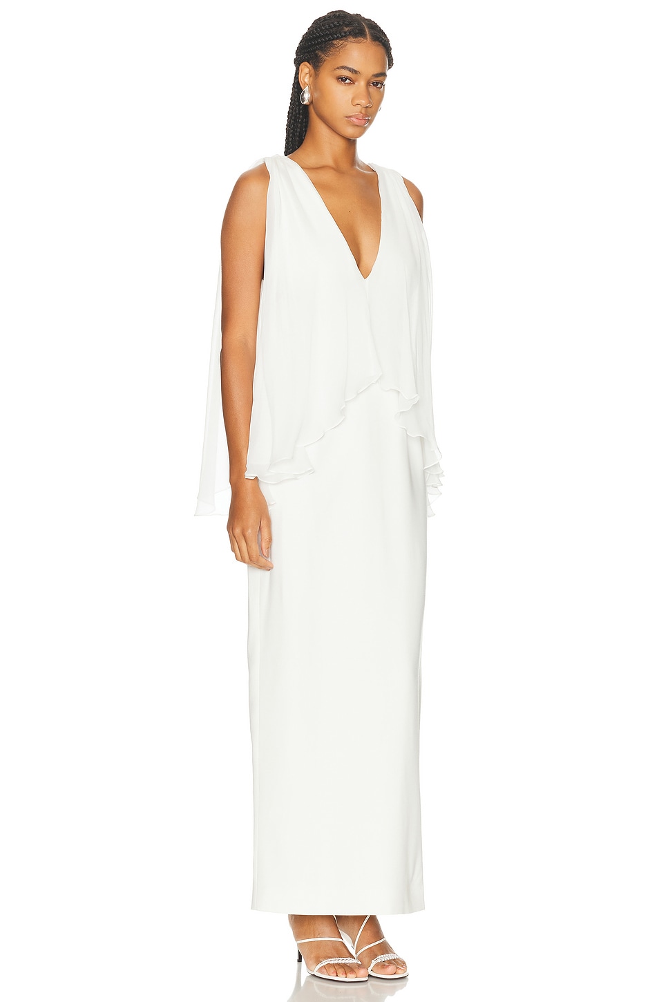 Galina Dress in White