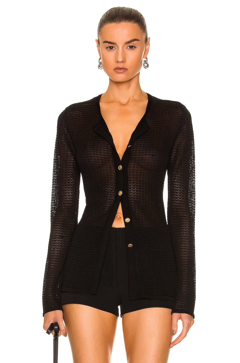 Image 1 of TOVE Carrie Cardigan in Black
